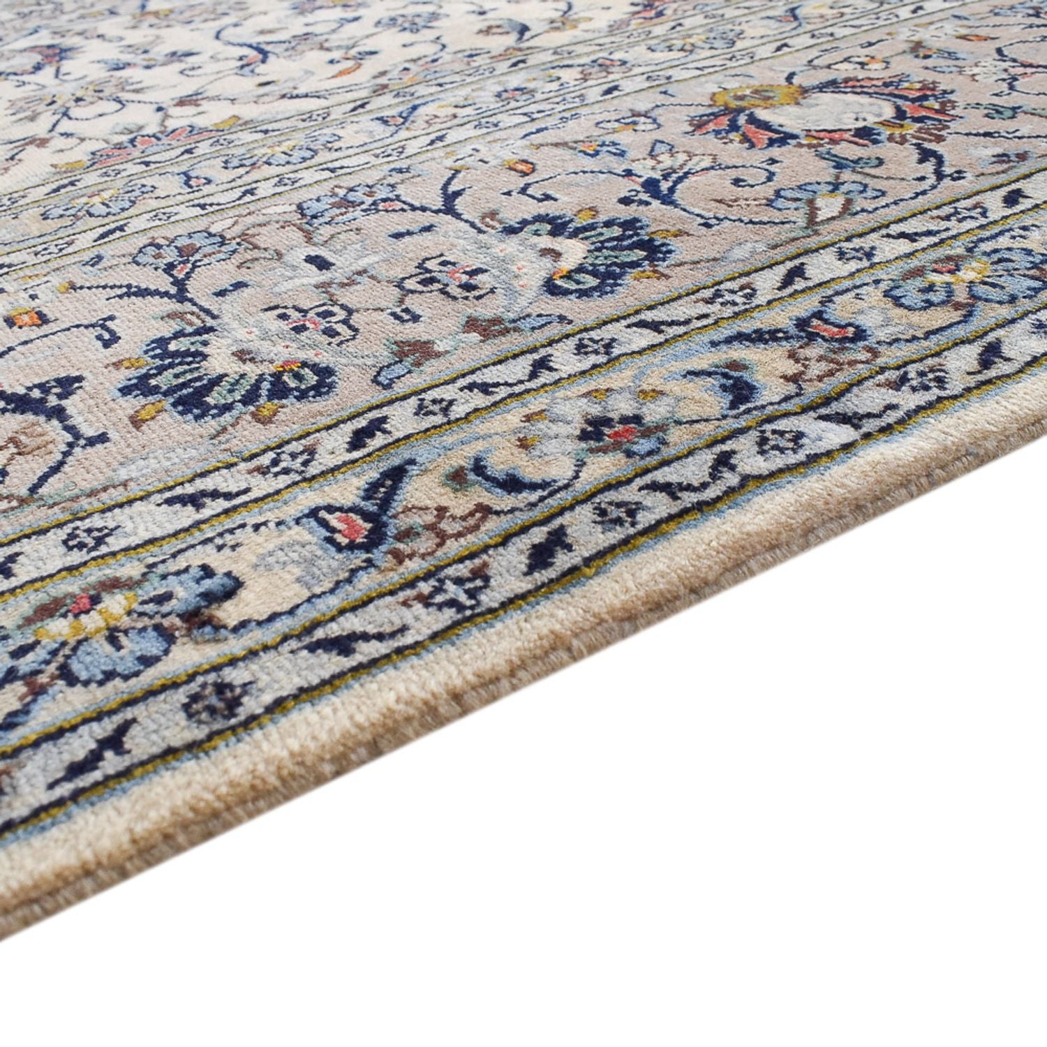 Tapis persan - Keshan - Royal - 352 x 245 cm - gris
