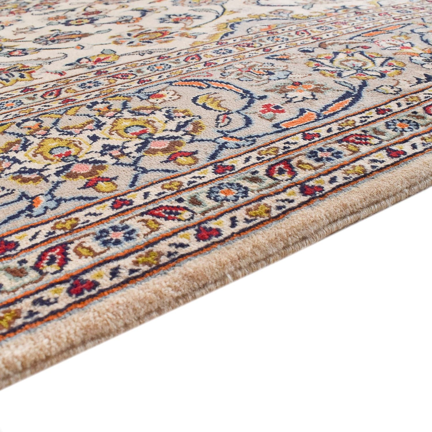 Tapis persan - Keshan - Royal - 353 x 254 cm - sable