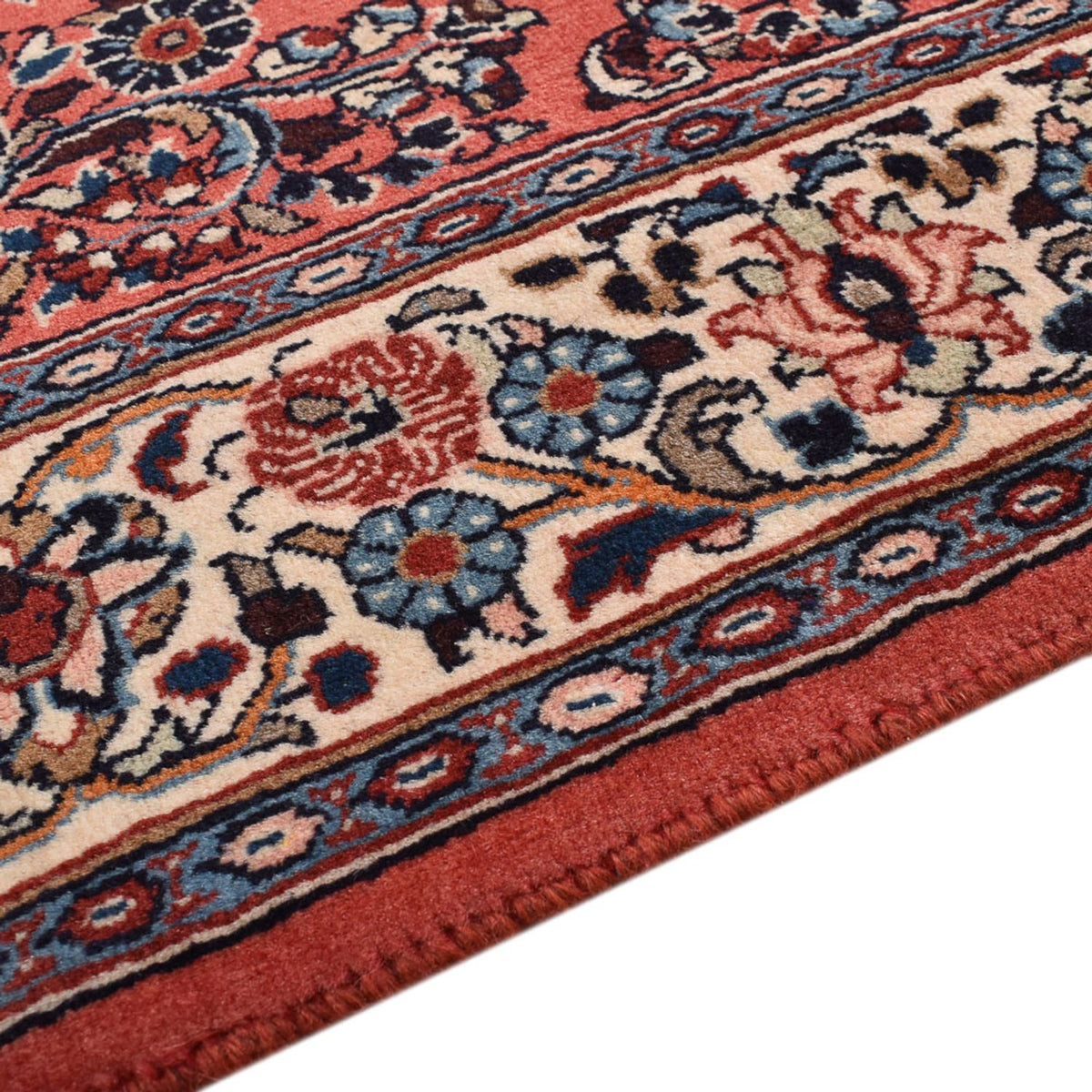 Tapis persan - Classique - 201 x 126 cm - rouge