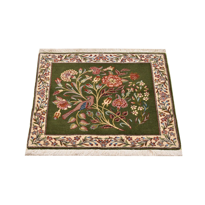 Tapis persan - Royal carré  - 60 x 60 cm - vert