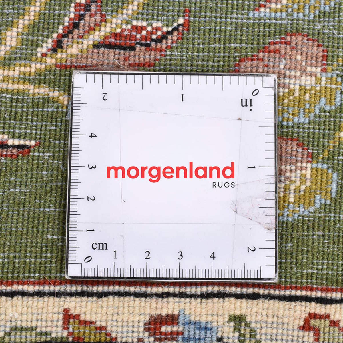Tapis persan - Royal carré  - 60 x 60 cm - vert