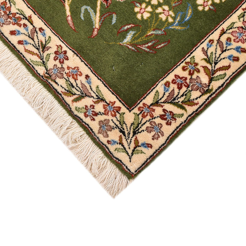 Tapis persan - Royal carré  - 60 x 60 cm - vert