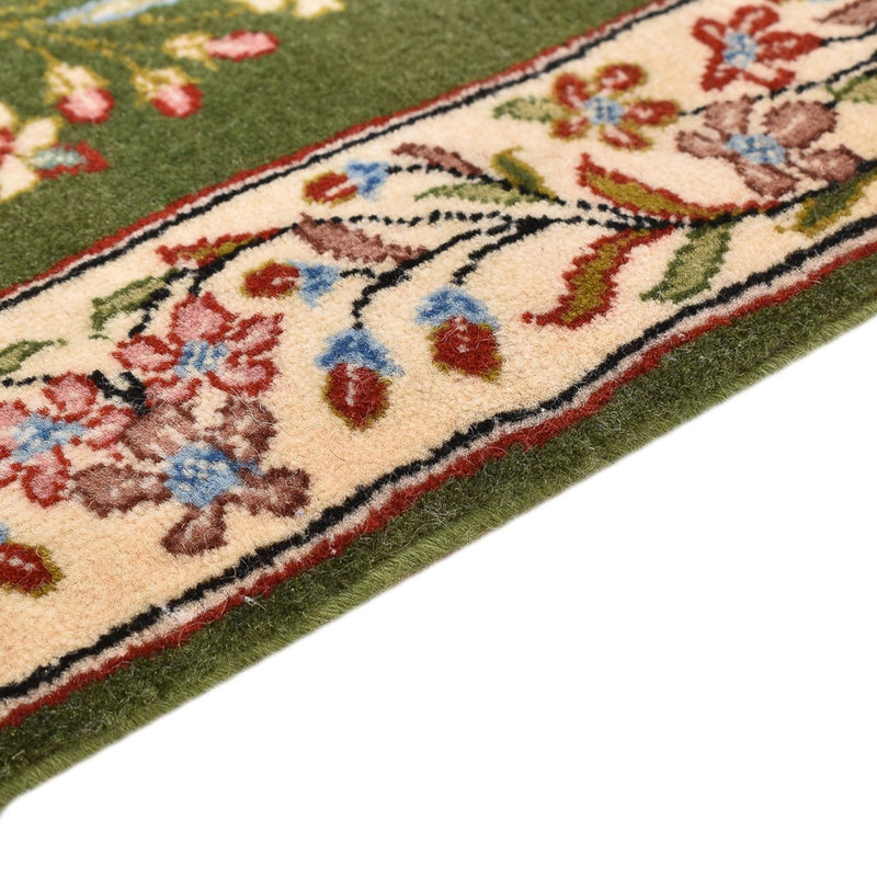 Tapis persan - Royal carré  - 60 x 60 cm - vert