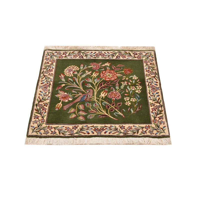 Tapis persan - Royal carré  - 60 x 60 cm - vert