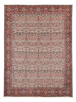 Tapis persan - Bidjar - 351 x 251 cm - rouge clair