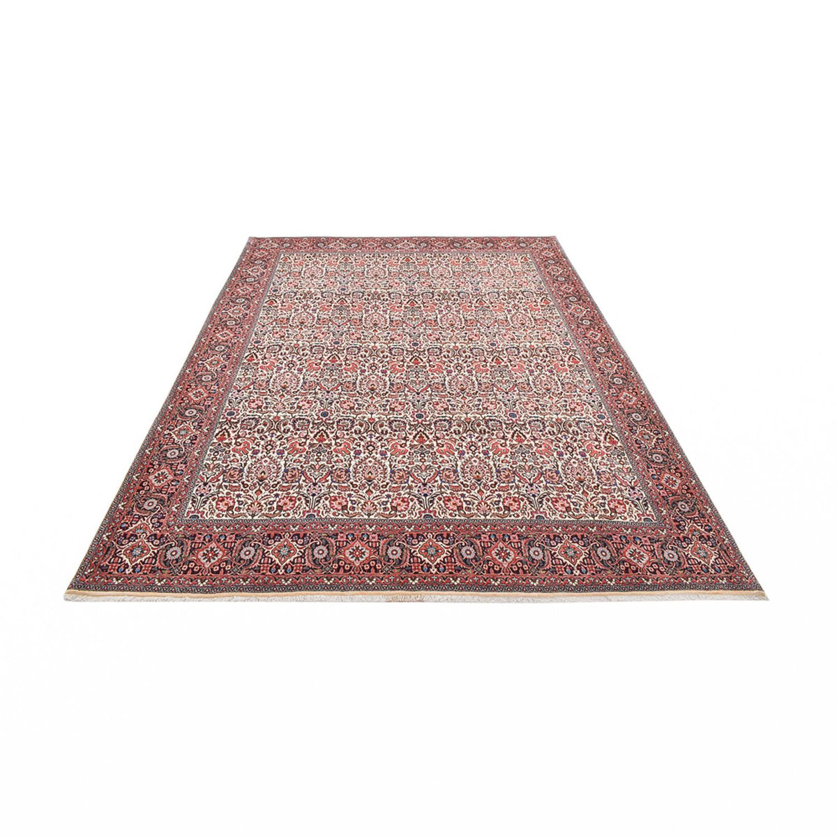 Tapis persan - Bidjar - 351 x 251 cm - rouge clair