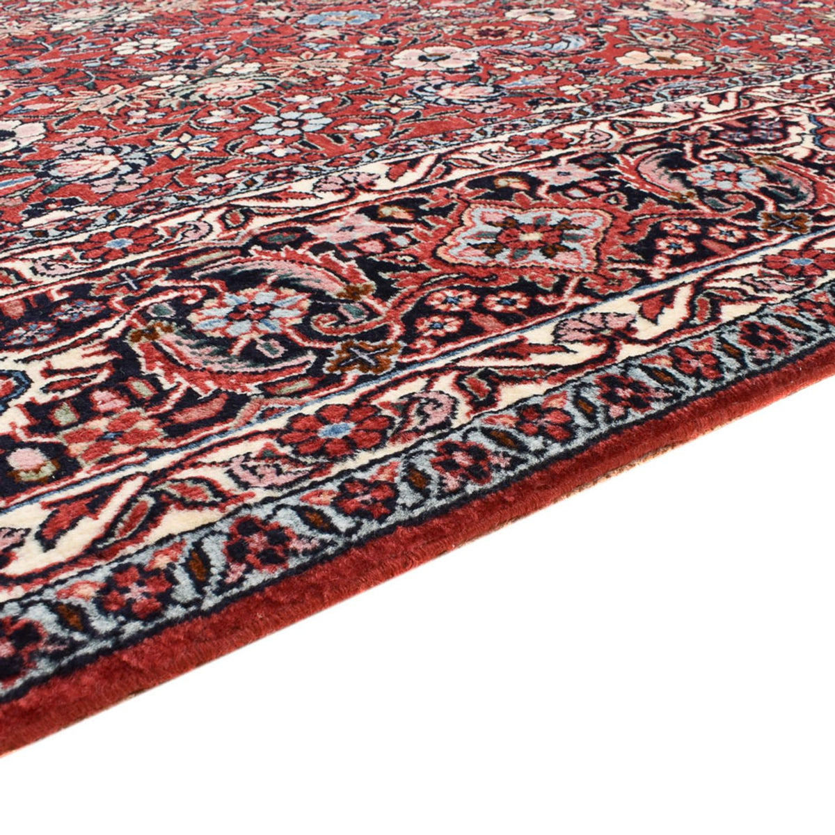 Tapis de couloir Tapis persan - Bidjar - 390 x 204 cm - rouille