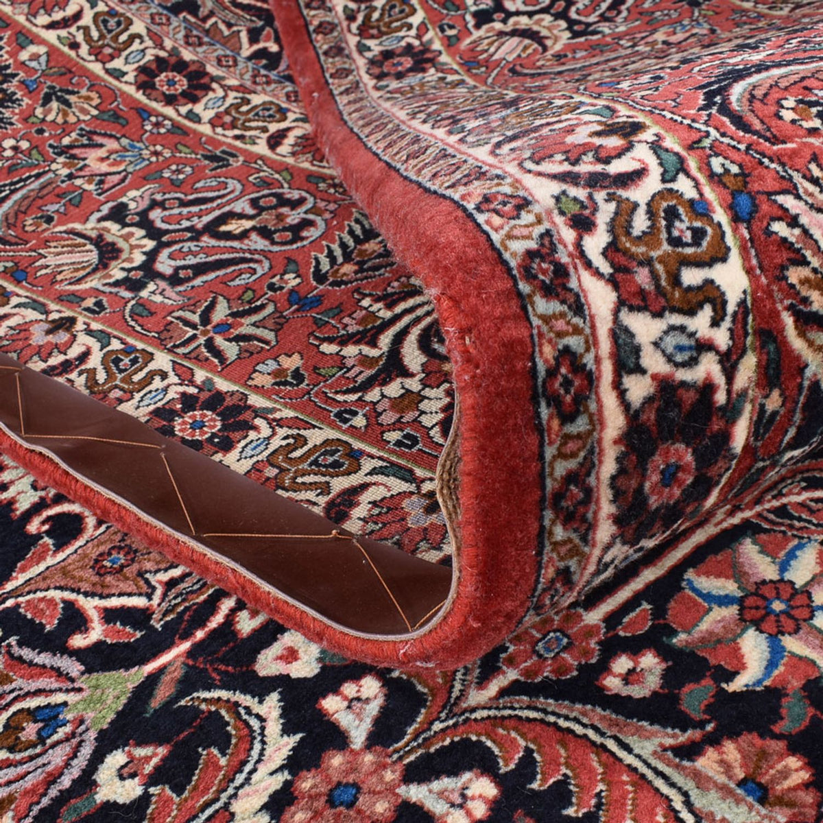 Tapis persan - Bidjar - 400 x 309 cm - marron