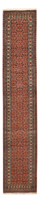 Tapis de couloir Tapis persan - Tabriz - 380 x 70 cm - rouille