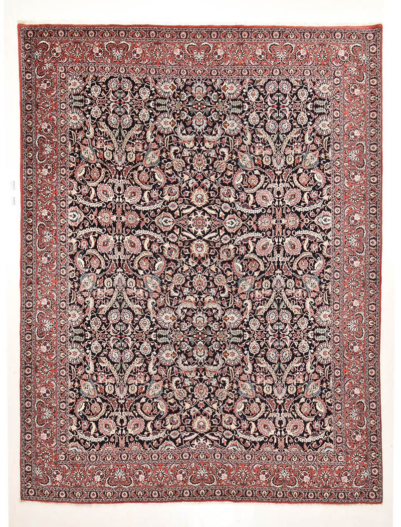 Tapis persan - Bidjar - 395 x 305 cm - marron