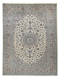 Tapis persan - Keshan - Royal - 340 x 250 cm - gris