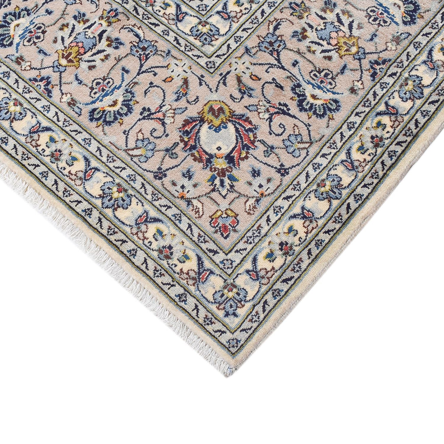 Tapis persan - Keshan - Royal - 340 x 250 cm - gris
