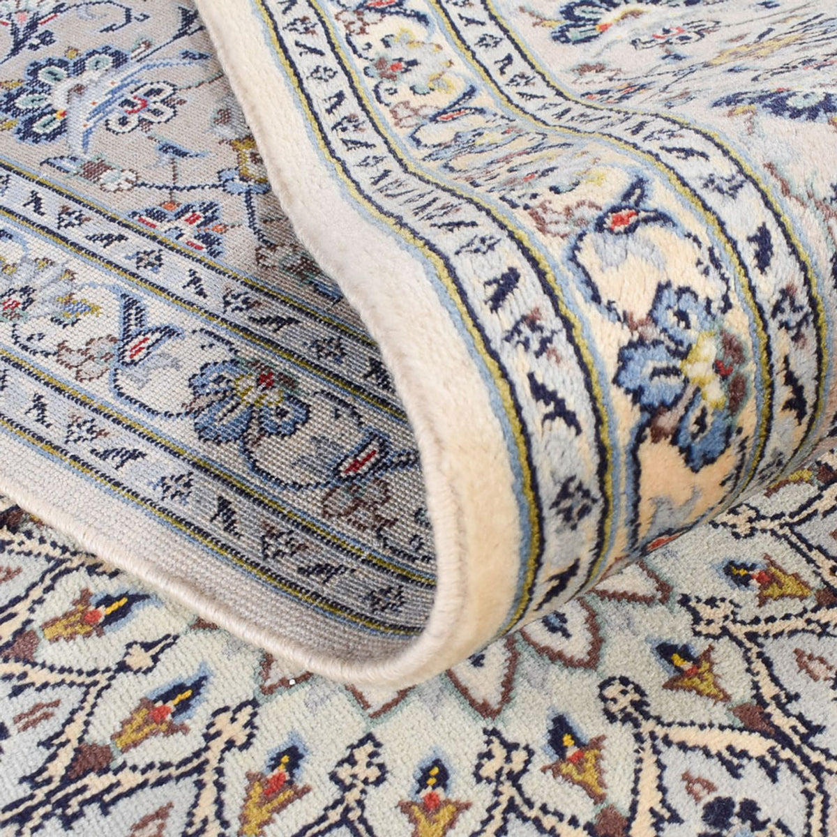 Tapis persan - Keshan - Royal - 347 x 250 cm - gris