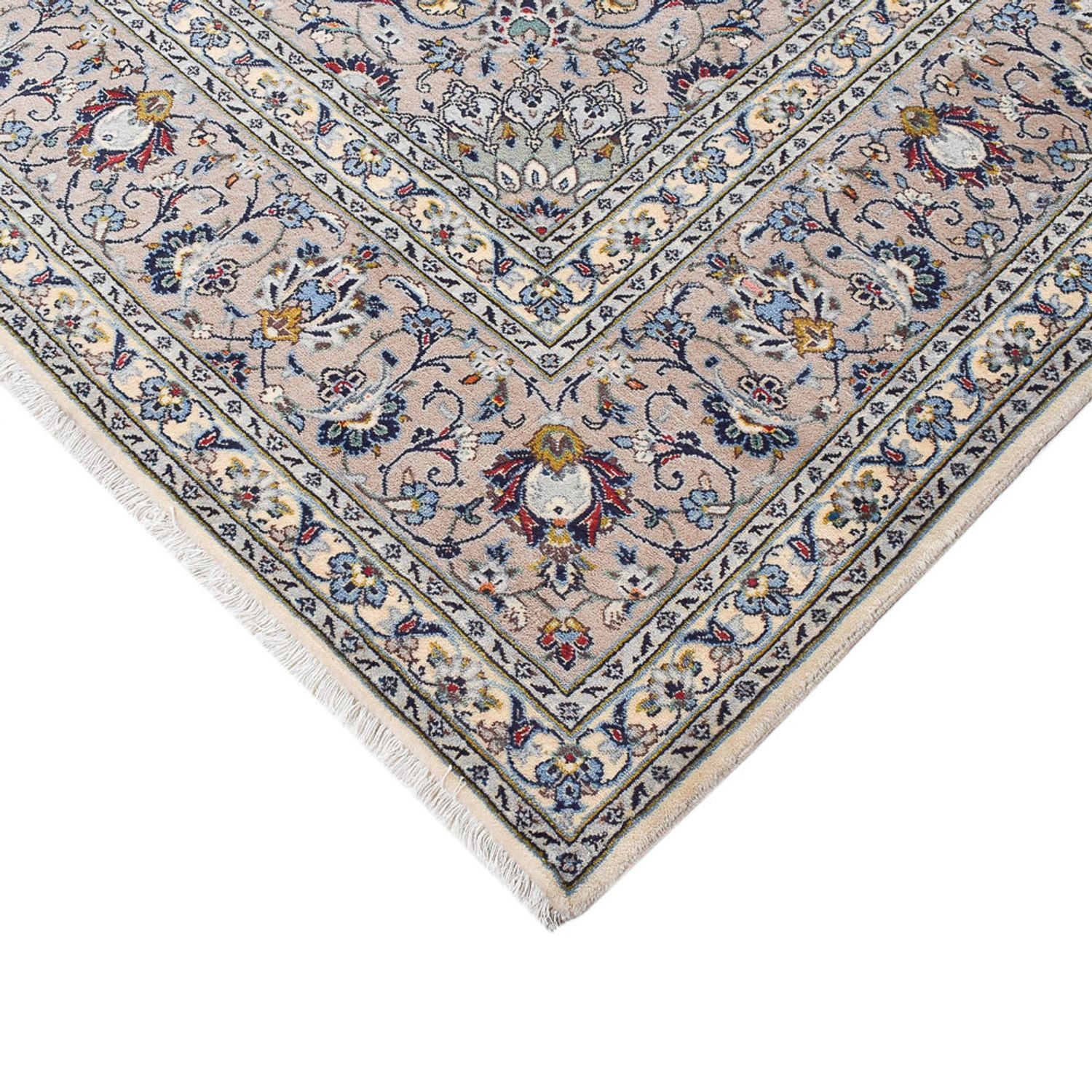 Tapis persan - Keshan - Royal - 352 x 250 cm - gris