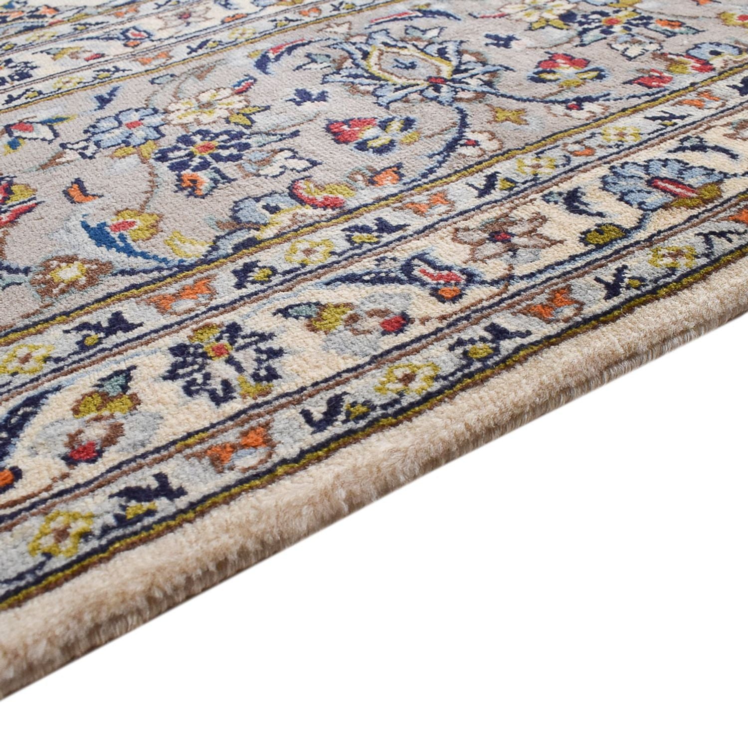 Tapis persan - Keshan - Royal - 365 x 247 cm - gris