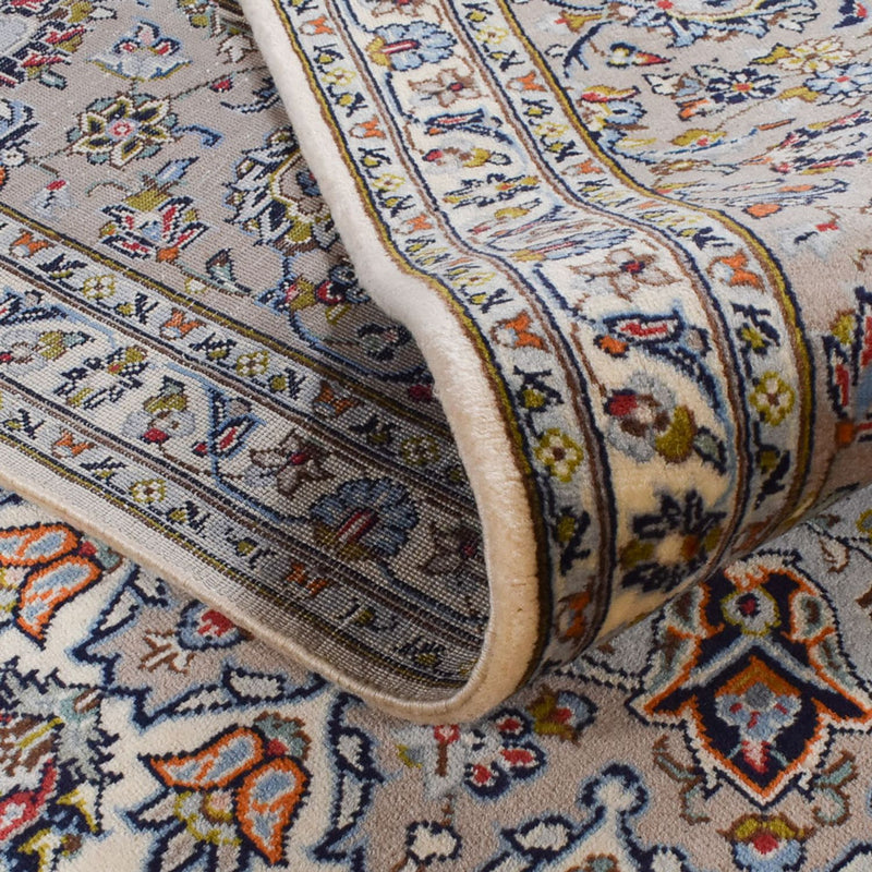 Tapis persan - Keshan - Royal - 365 x 247 cm - gris