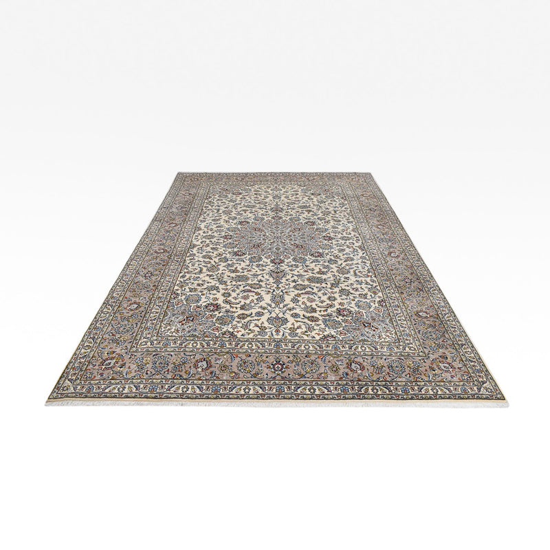 Tapis persan - Keshan - Royal - 365 x 247 cm - gris