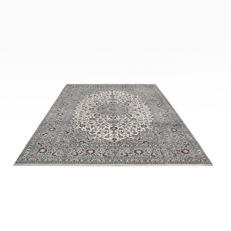 Tapis persan - Keshan - Royal - 340 x 252 cm - gris