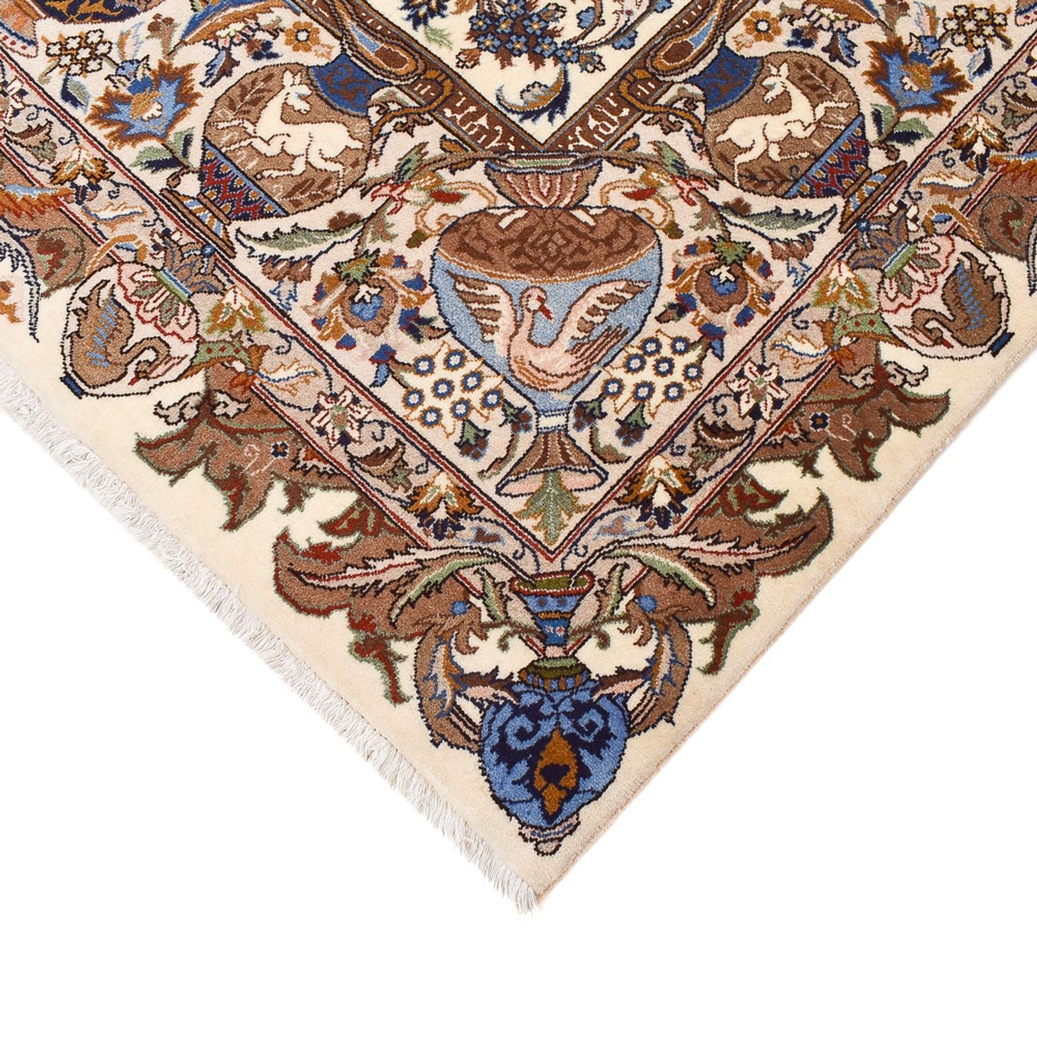 Tapis persan - Classique - 408 x 301 cm - beige foncé