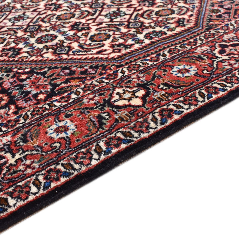 Tapis de couloir Tapis persan - Bidjar - 394 x 73 cm - marron