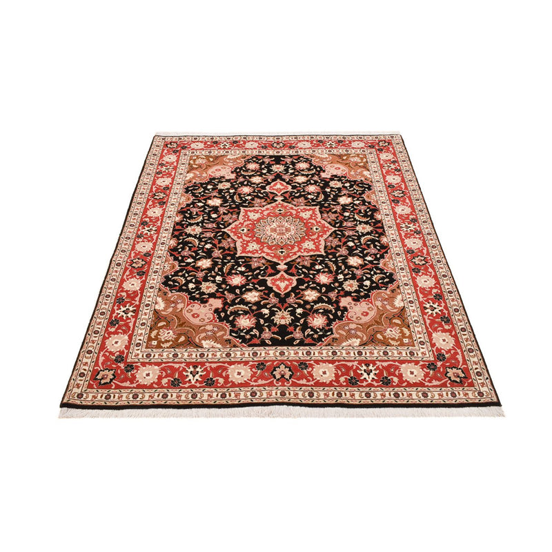 Tapis persan - Tabriz - Royal - 200 x 153 cm - bleu foncé