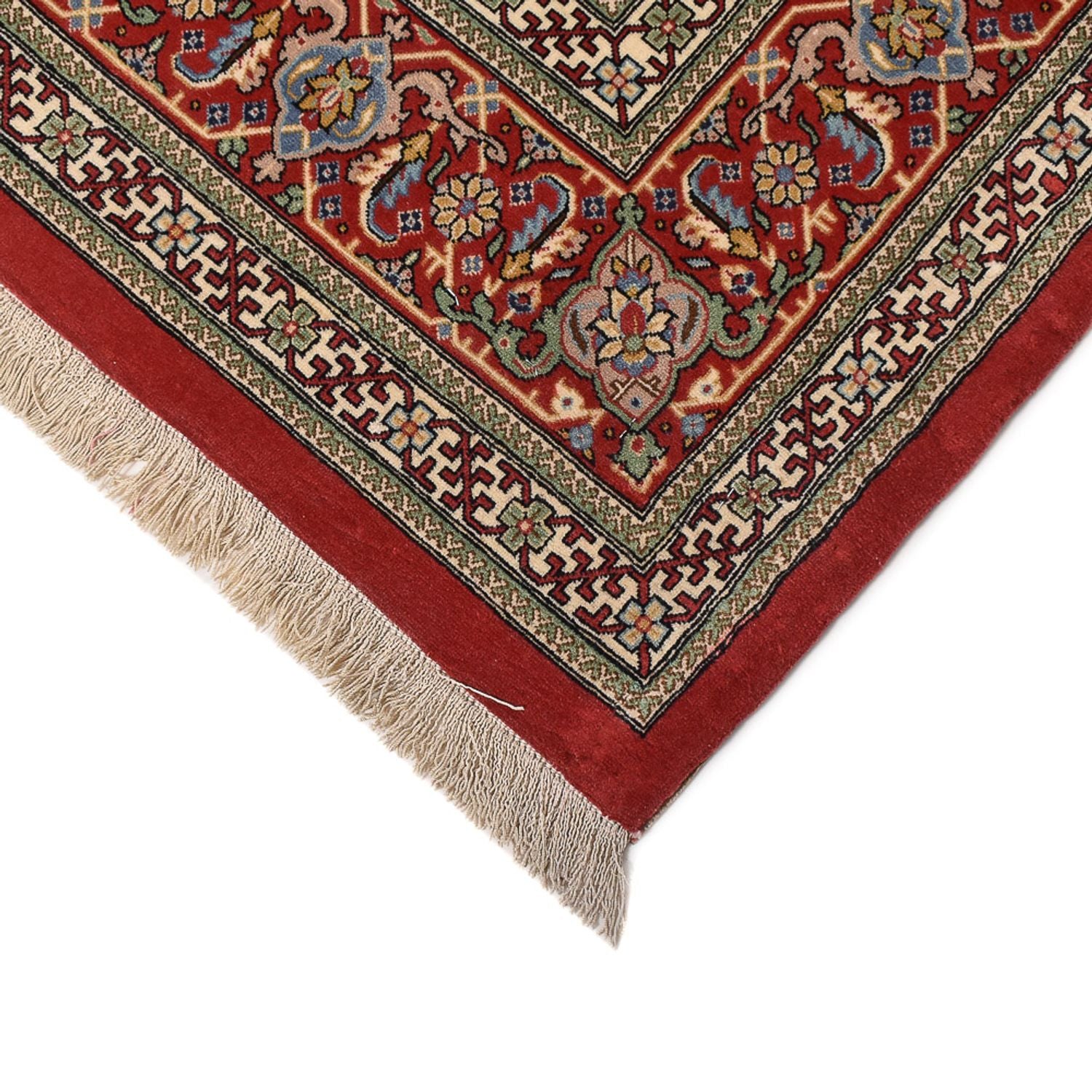 Tapis persan - Ghom - Royal - 204 x 137 cm - rouge