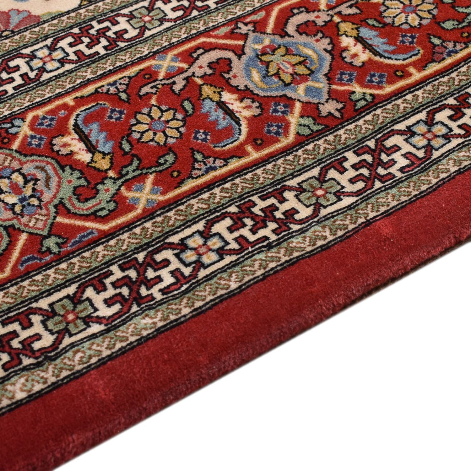 Tapis persan - Ghom - Royal - 204 x 137 cm - rouge