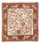 Tapis persan - Classique - 76 x 70 cm - multicolore