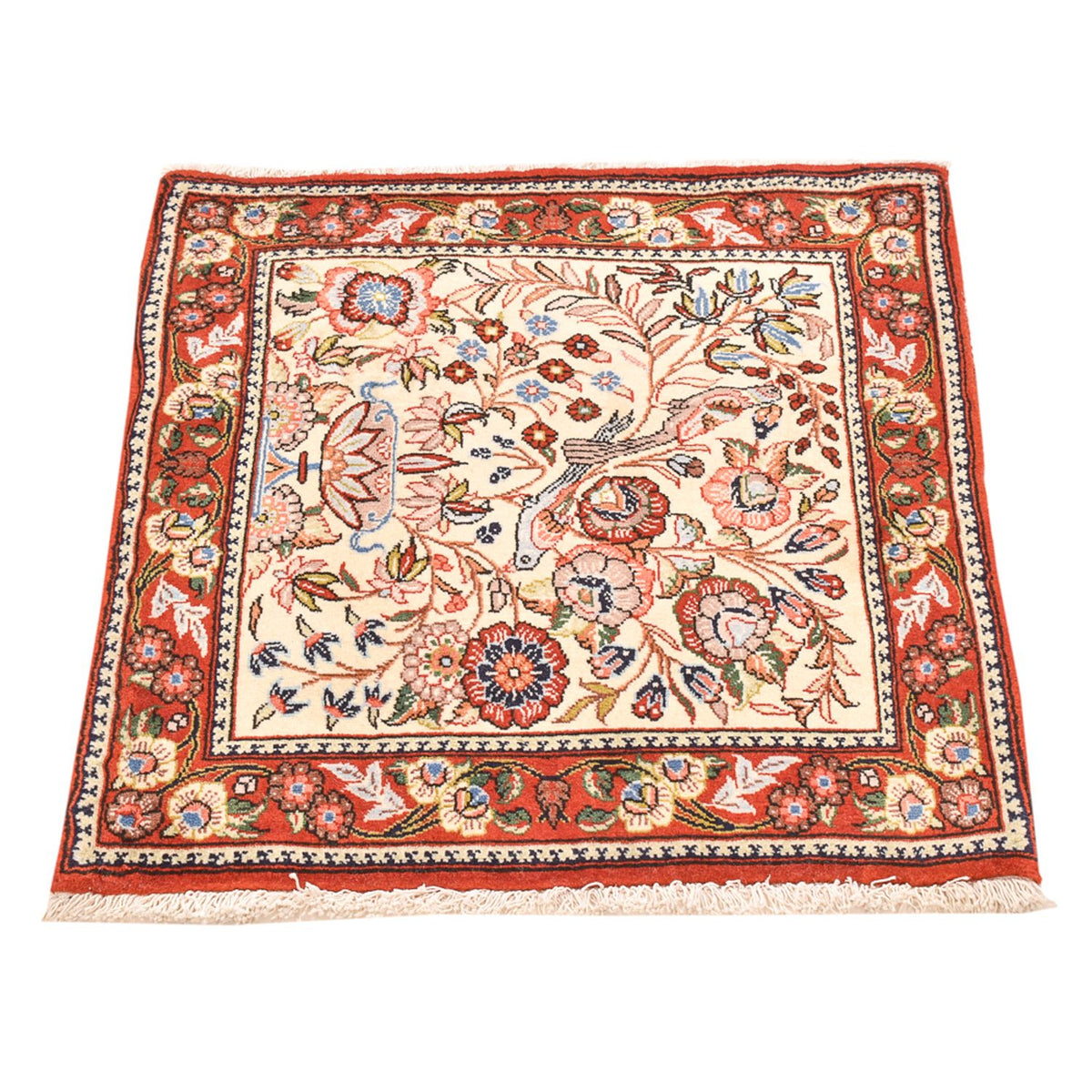Tapis persan - Classique - 76 x 70 cm - multicolore