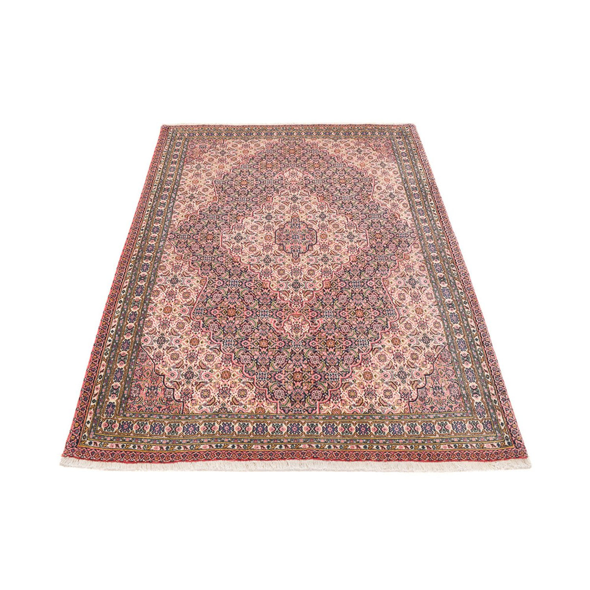 Tapis persan - Tabriz - 227 x 158 cm - rouge clair