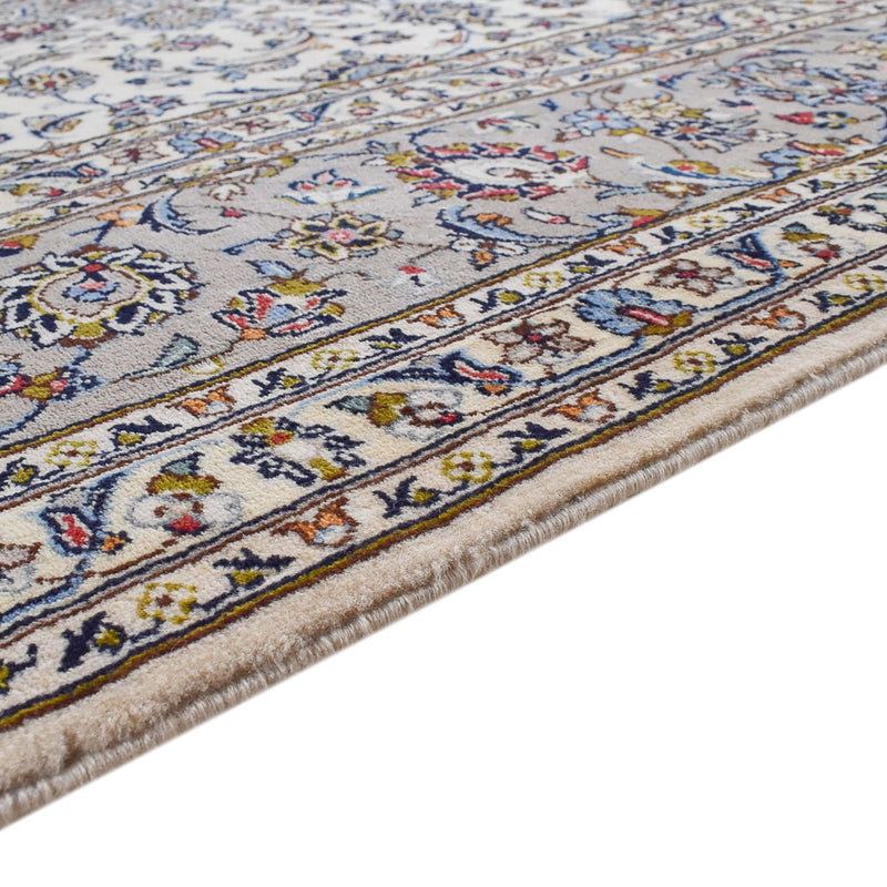 Tapis persan - Keshan - Royal - 354 x 255 cm - gris