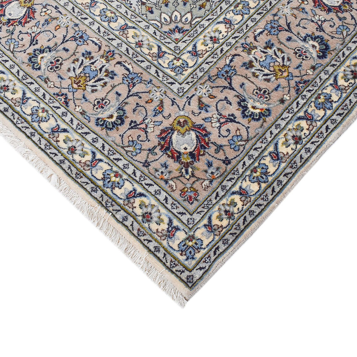 Tapis persan - Keshan - Royal - 350 x 246 cm - gris