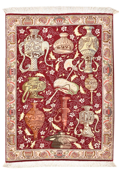 Tapis de Tabriz - 50 rangs Tapis 64x92cm - Tapis persan