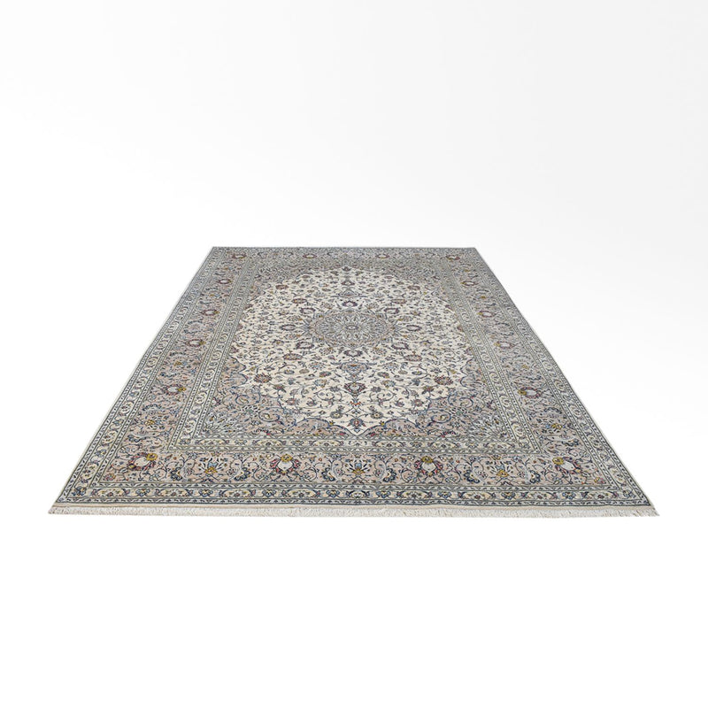 Tapis persan - Keshan - Royal - 350 x 250 cm - gris