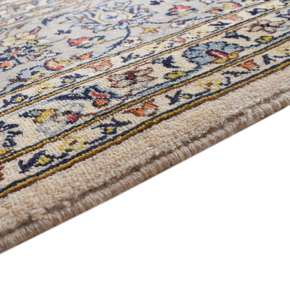 Tapis de Kashan Tapis 258x360cm - Tapis persan - sable