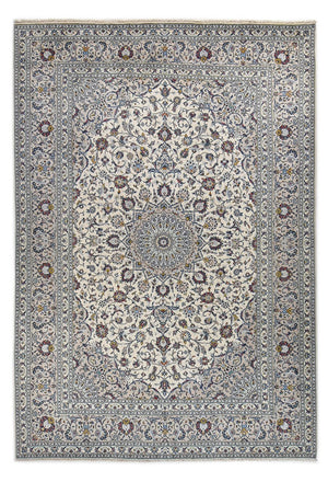 Tapis persan - Keshan - Royal - 354 x 245 cm - gris