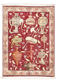 Tapis persan - Tabriz - Royal - 92 x 63 cm - multicolore