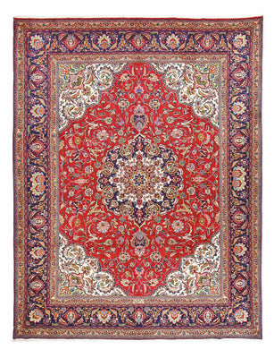 Tapis persan - Tabriz - Royal - 390 x 298 cm - rouge