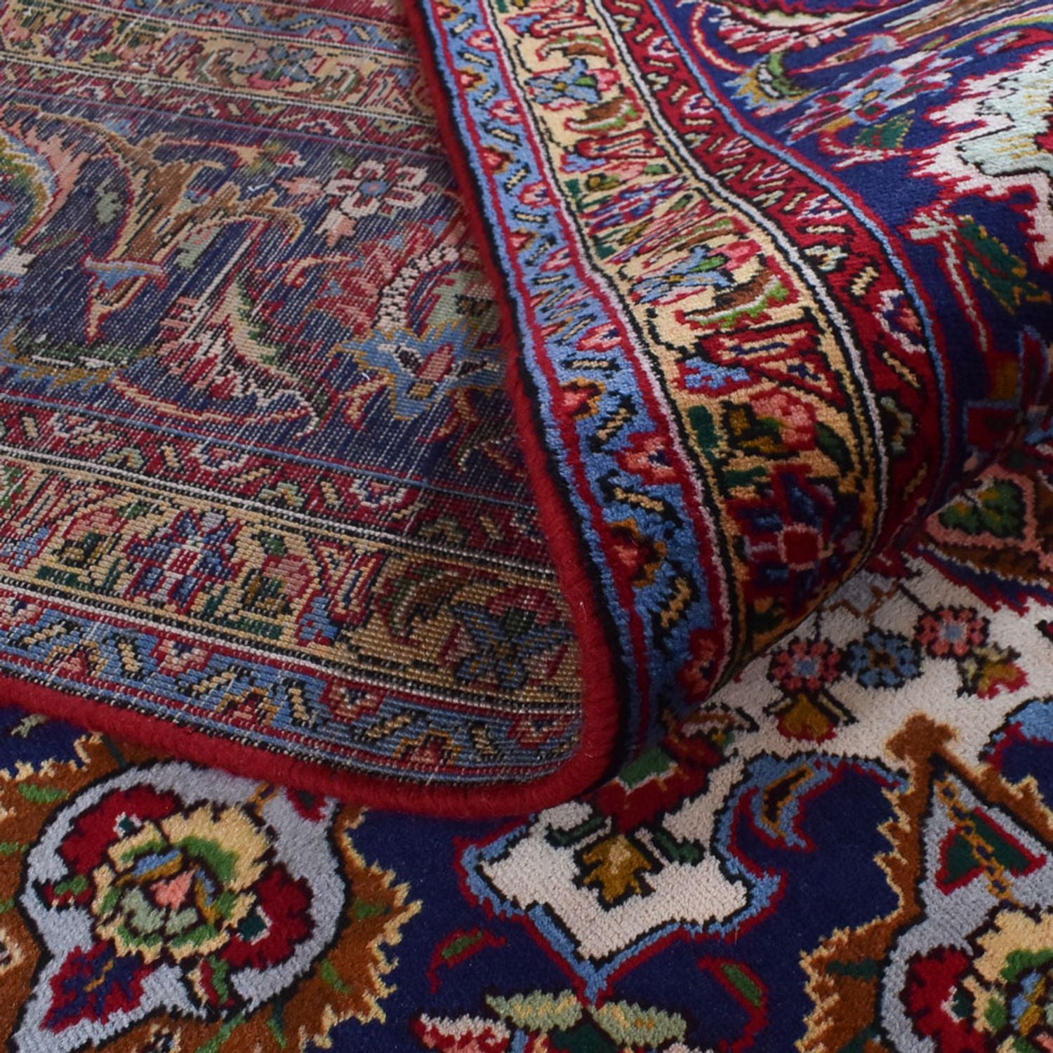 Tapis persan - Tabriz - Royal - 390 x 298 cm - rouge