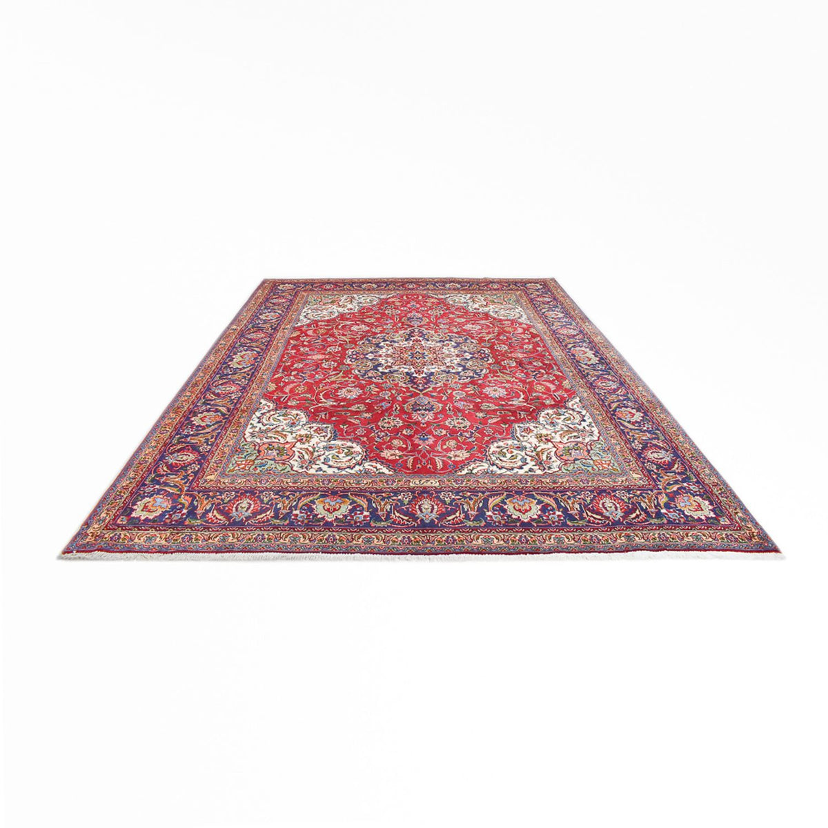 Tapis persan - Tabriz - Royal - 390 x 298 cm - rouge
