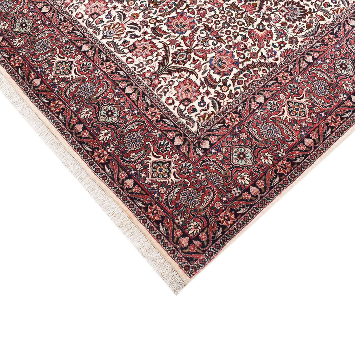 Tapis persan - Bidjar - 348 x 255 cm - rouge clair