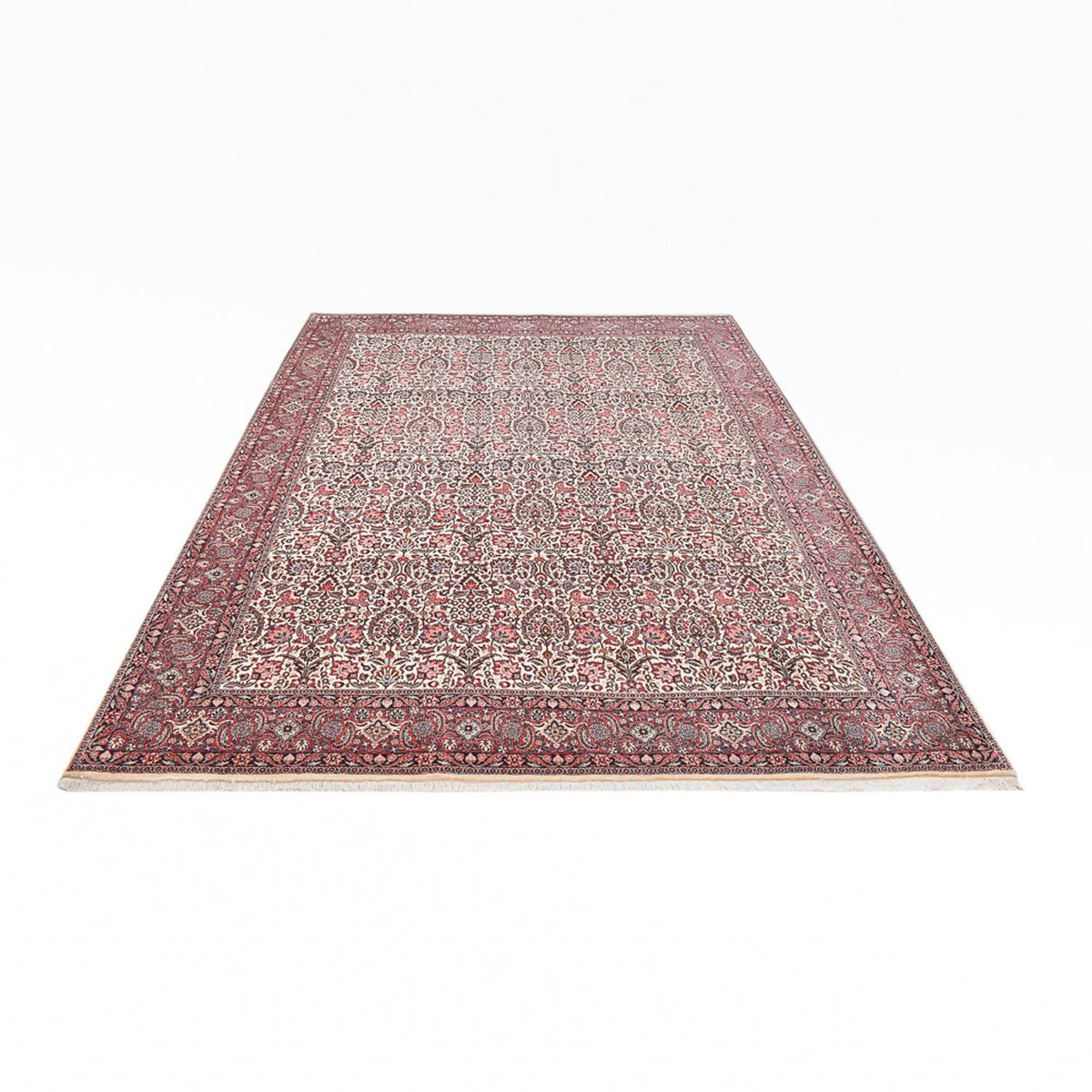 Tapis persan - Bidjar - 348 x 255 cm - rouge clair