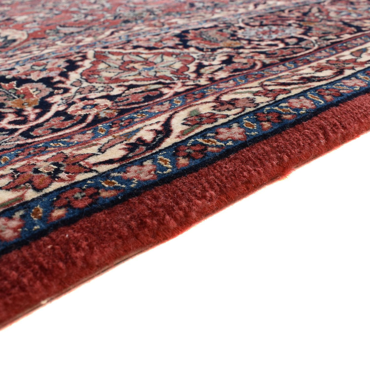 Tapis persan - Bidjar - 397 x 307 cm - rouge clair