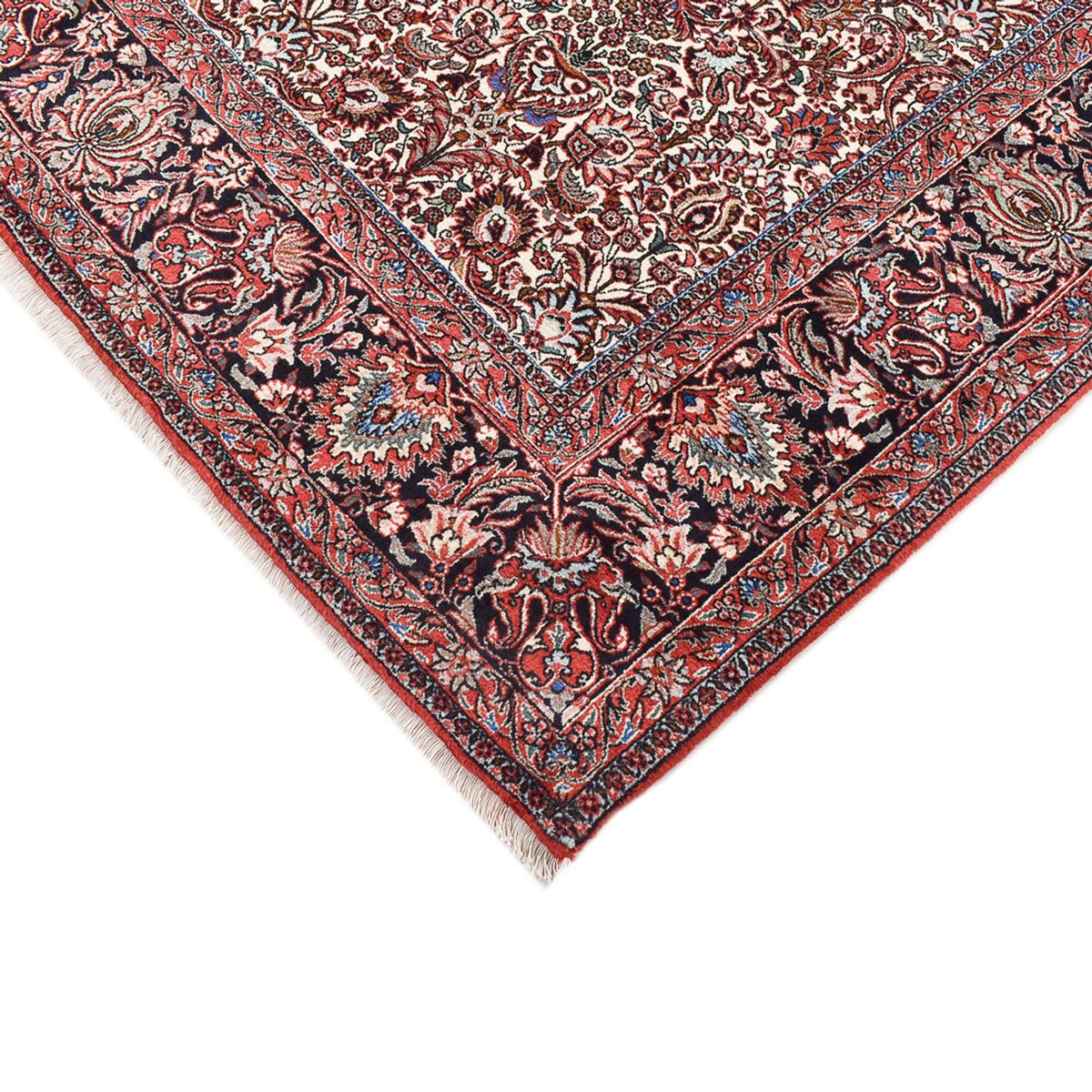 Tapis persan - Bidjar - 340 x 258 cm - rouge clair