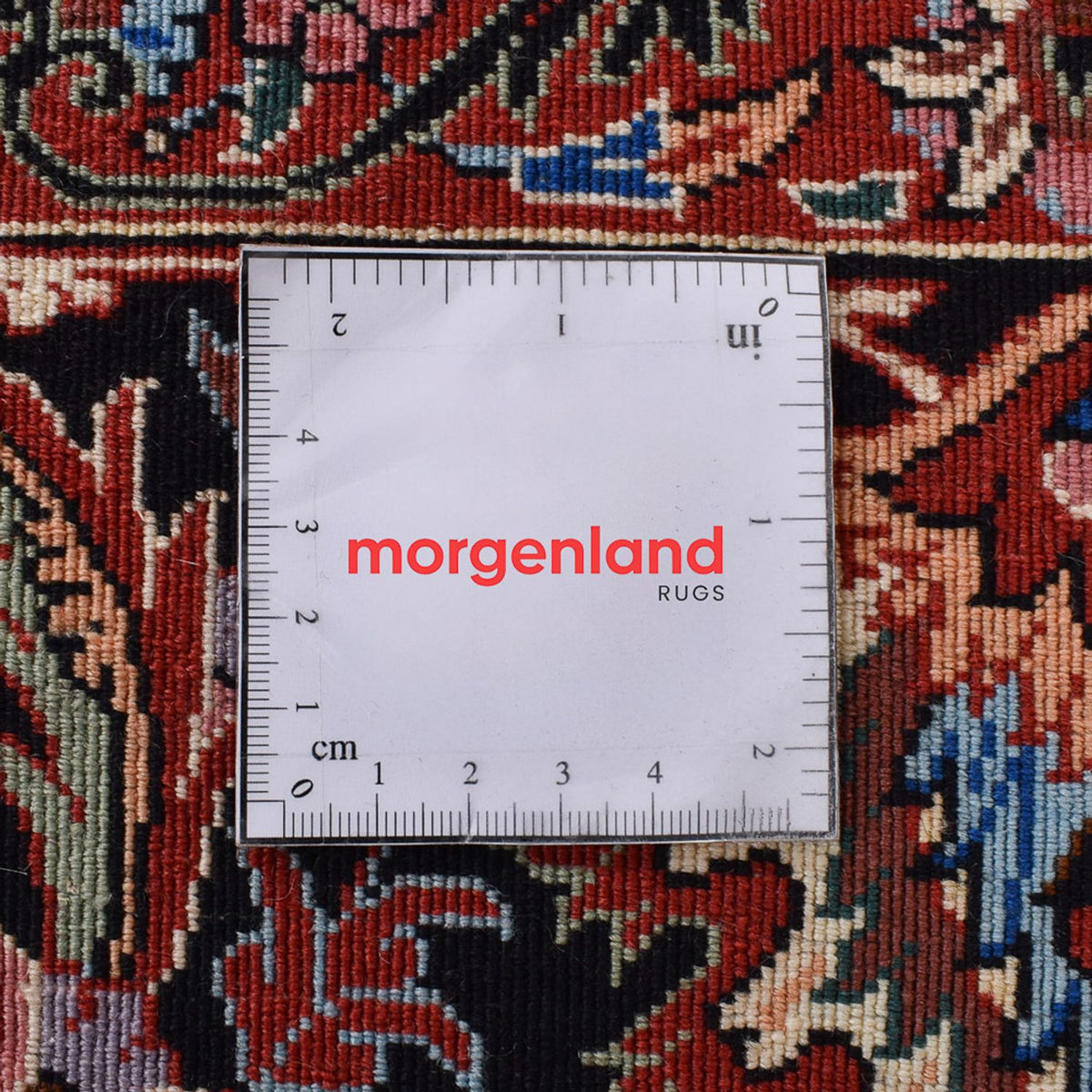 Tapis persan - Bidjar - 340 x 258 cm - rouge clair