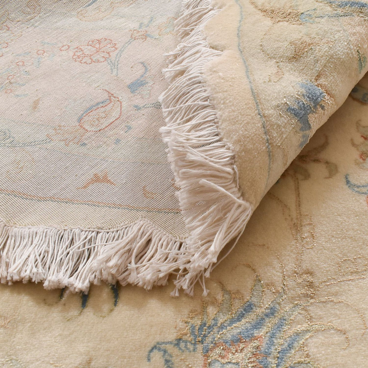 Tapis persan - Tabriz - Premium ronde  - 250 x 250 cm - beige