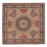 Tapis persan - Tabriz - Premium - 260 x 253 cm - beige foncé