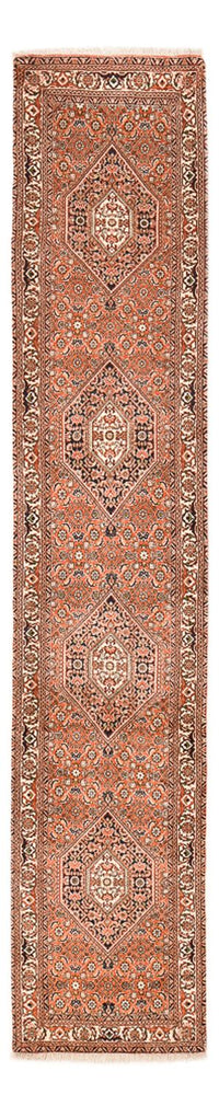 Tapis de couloir Tapis persan - Bidjar - 340 x 67 cm - orange