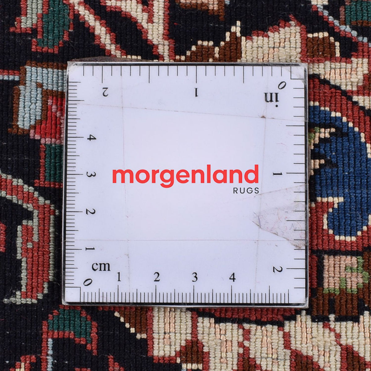 Tapis persan - Bidjar - 402 x 304 cm - rouge clair