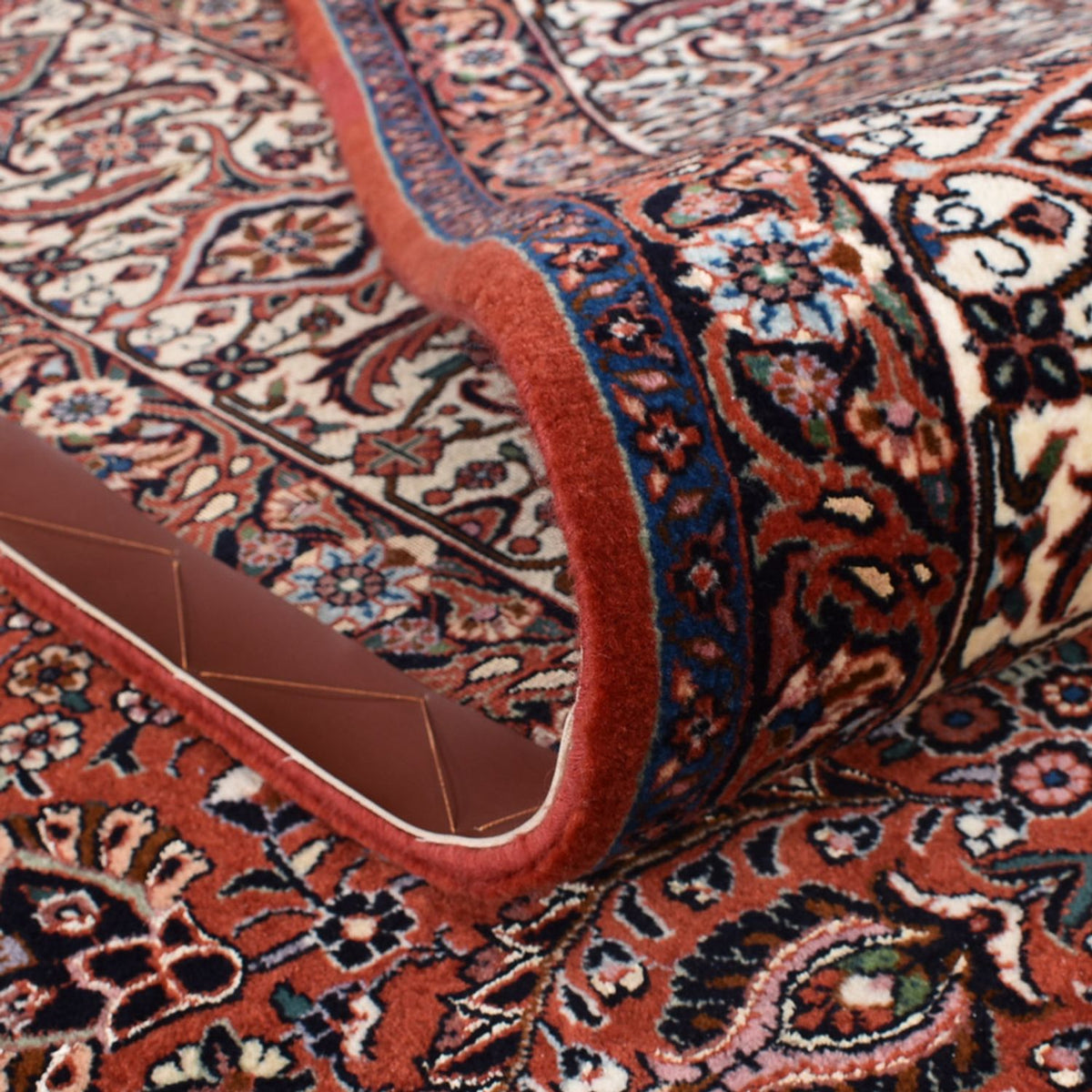 Tapis persan - Bidjar - 410 x 310 cm - rouge clair